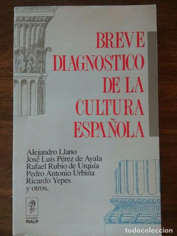 Libros: Breve diagn&oacute;stico de la cultura espa&ntilde;ola