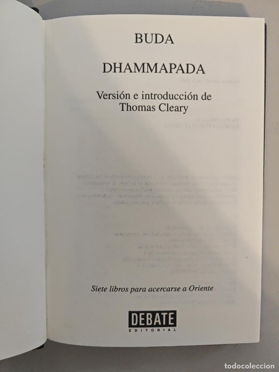Libros: Buda Dhammapada. - P&aacute;ez de la Cadena Tortosa, Francisco. TDK960 - Foto 1