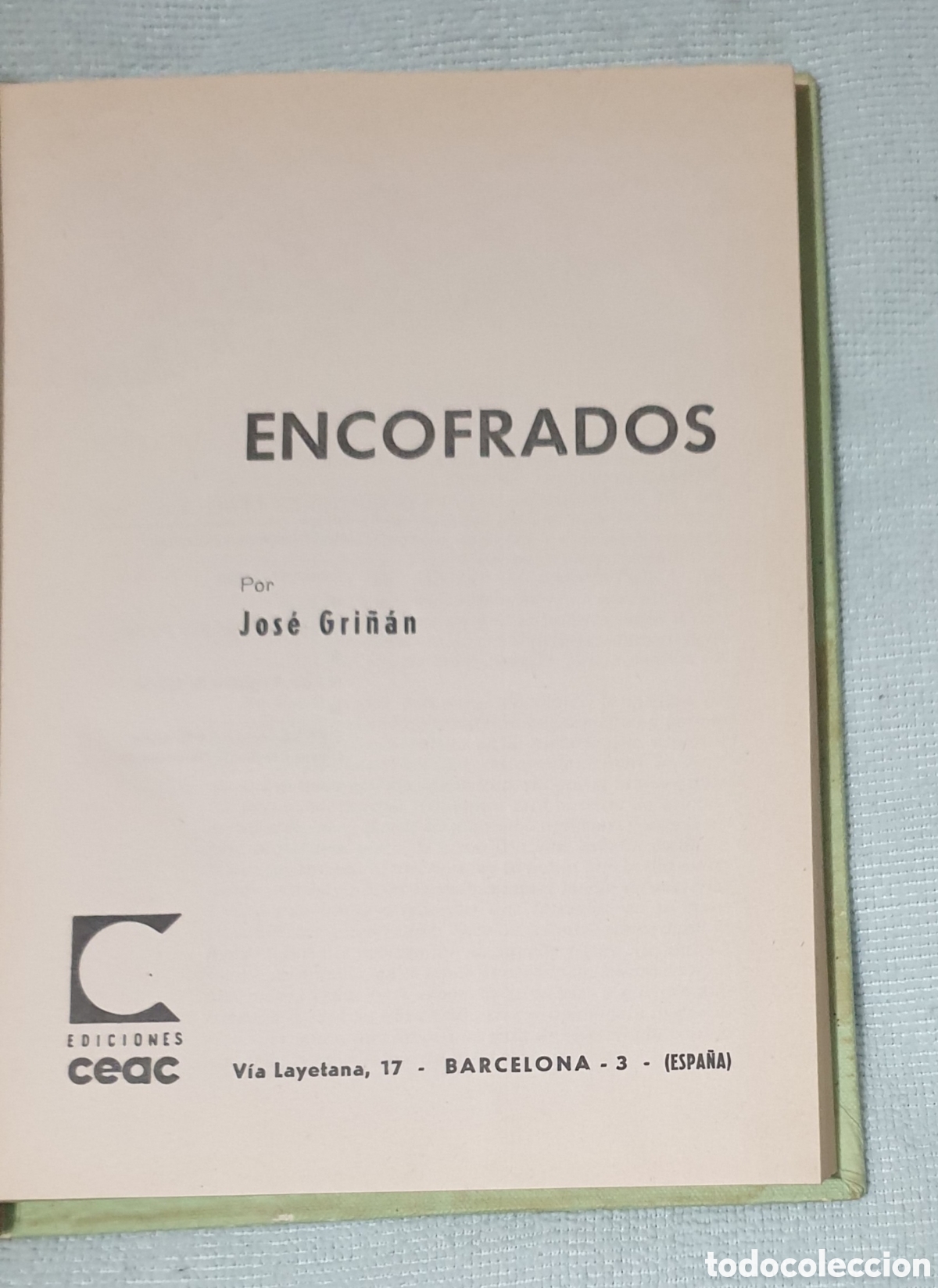 Libros: Encofrados. CEAC. Jos&eacute; Gri&ntilde;an. - Foto 3
