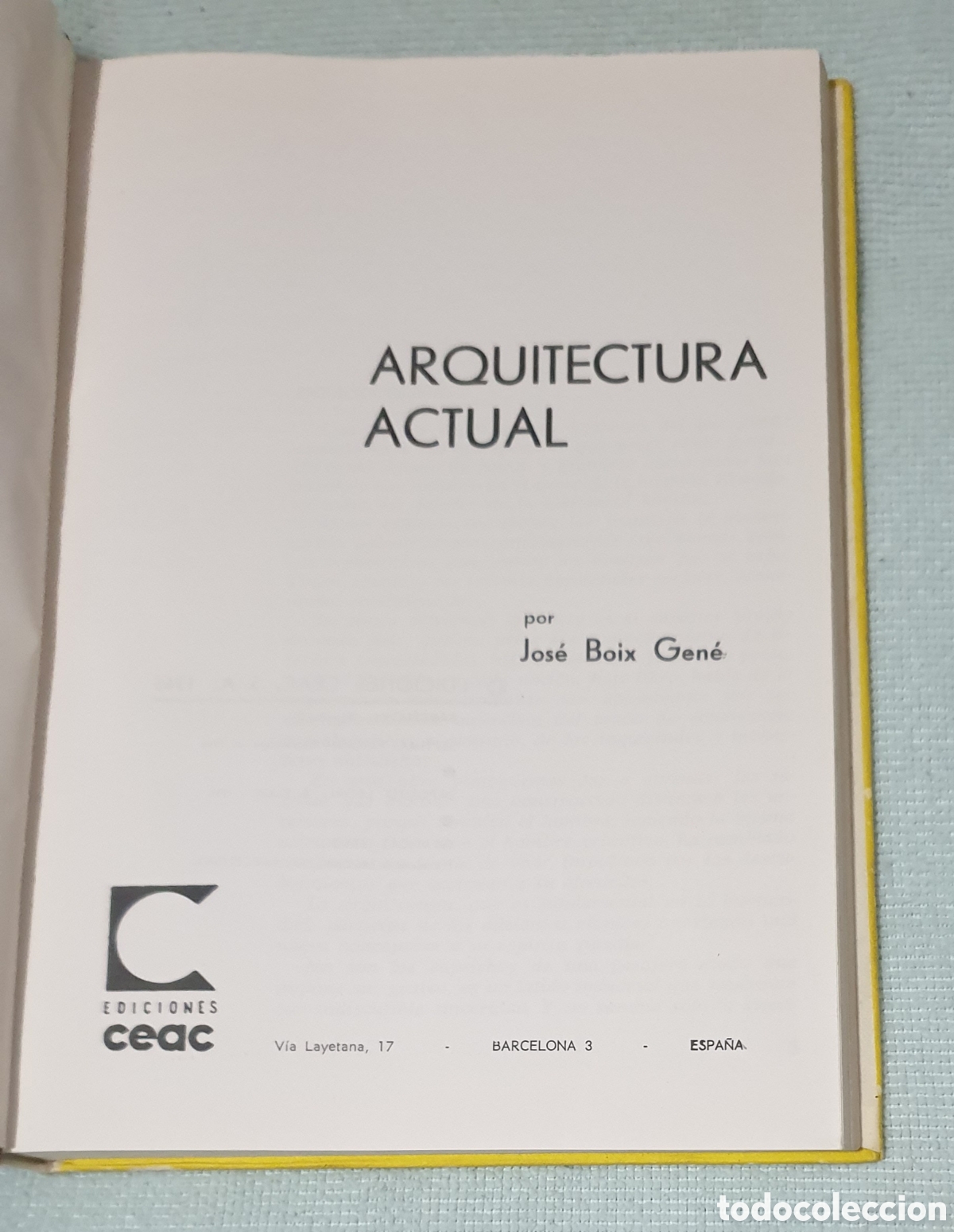 Libros: Arquitectura actual. CEAC. - Foto 7