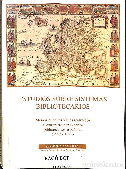 Livros em segunda m&atilde;o: ESTUDIOS SOBRE SISTEMAS BIBLIOTECARIOS - V.V.A - EDITORES VARIOS - 1995