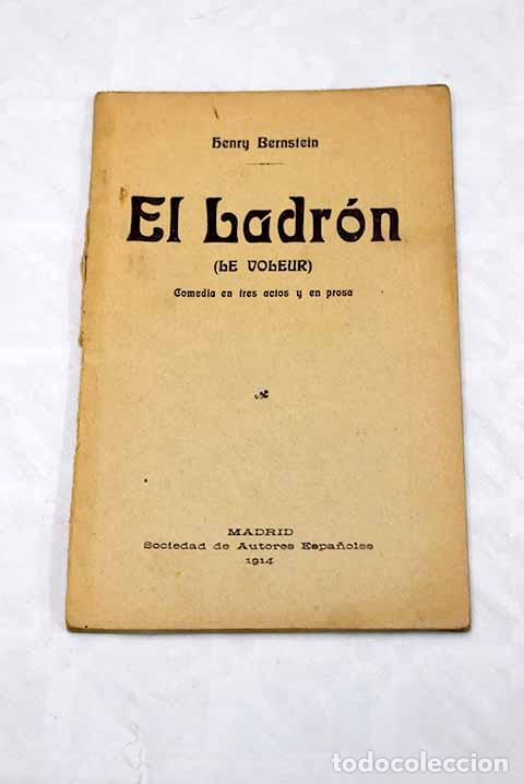 Libros: El ladr&oacute;n: Bernstein, Henry.- Bernstein, Henry - Foto 1