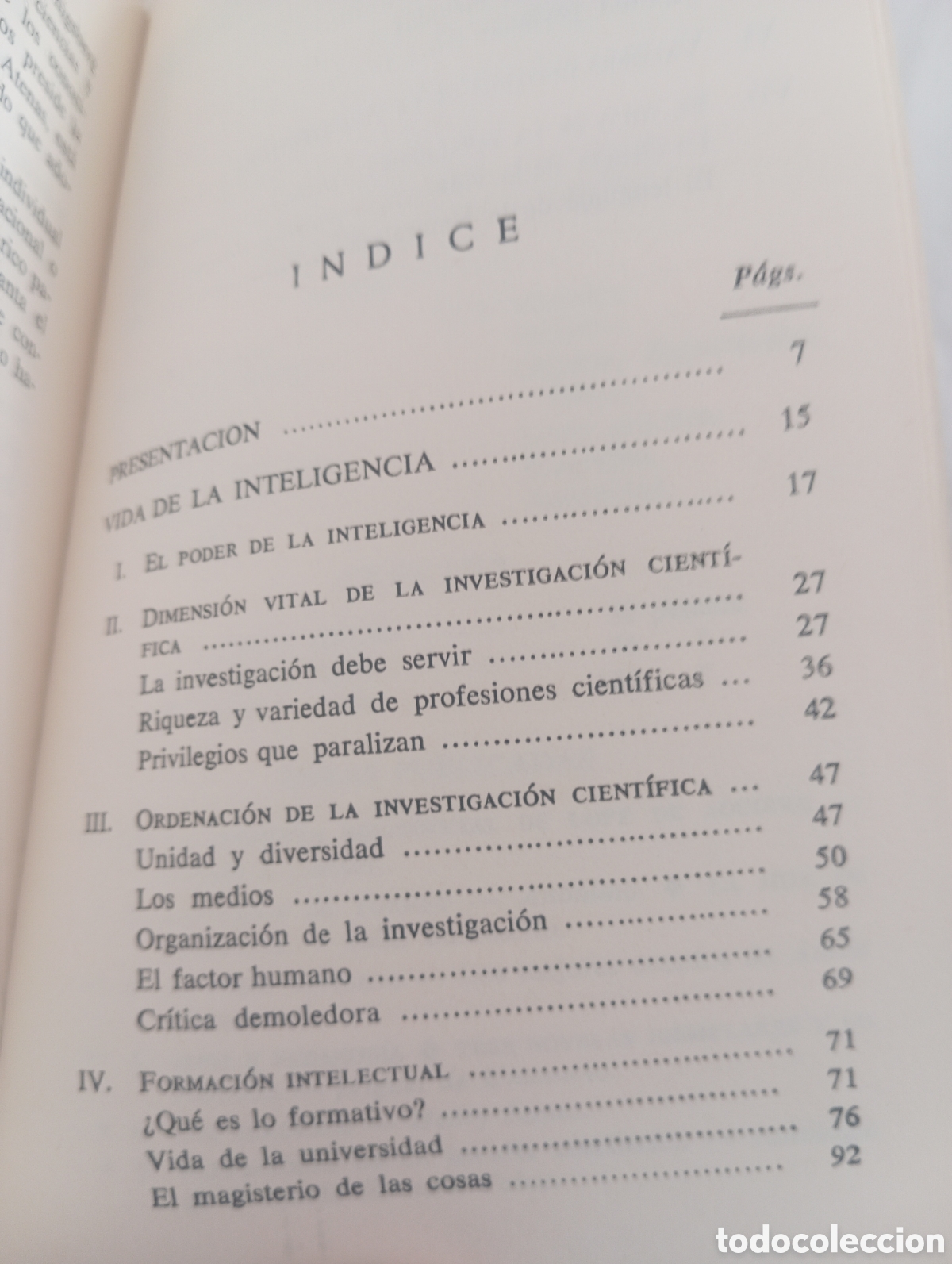 Libros: Vida de la inteligencia. Jos&eacute; Mar&iacute;a Albareada - Foto 8