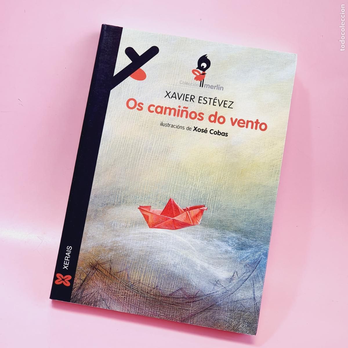 Livres: LIBRO-OS CAMI&Ntilde;OS DO VENTO-XAVIER ESTEVEZ-GALLEGO-9,5/10-EXCELENTE POR NO DECIR NUEVO.