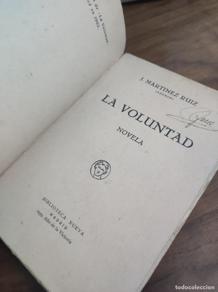 Libros: LA VOLUNTAD J. MARTINEZ RUIZ - Foto 3
