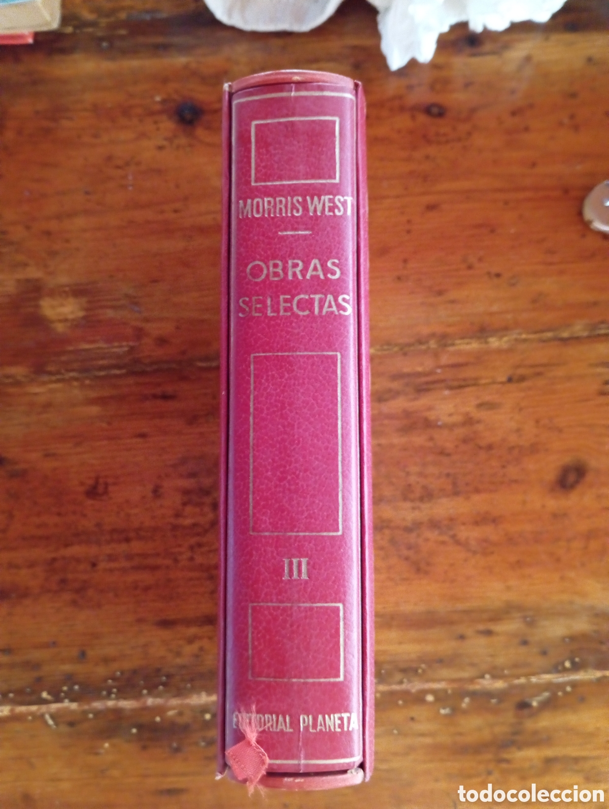 Libros: TERCER TOMO DE EDITORIAL PLANETA OBRAS SELECTAS MORRIS WEST - Foto 1