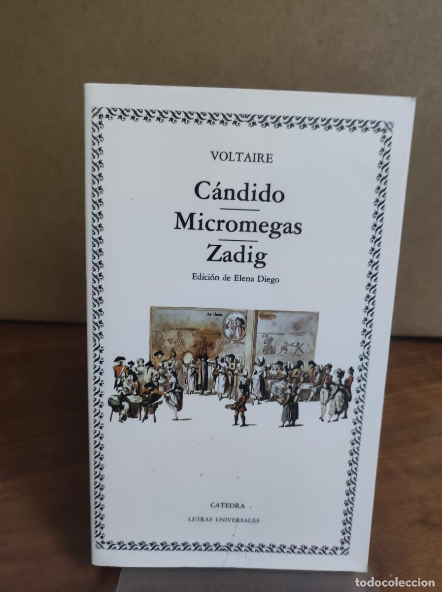 Libros: C&aacute;ndido; Micromegas; Zadig - Voltaire - Foto 1