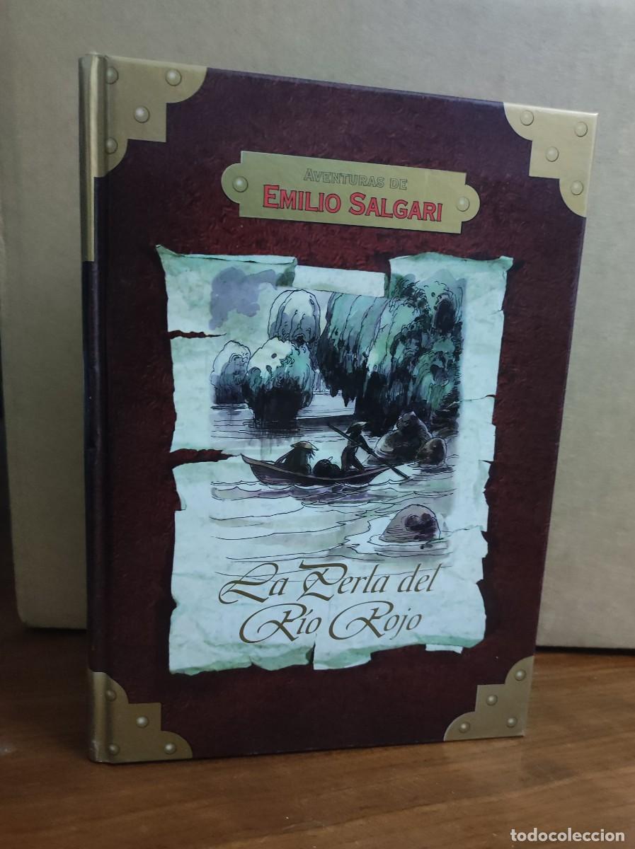 Libros: LA PERLA DEL RIO ROJO AVENTURAS DE EMILIO SALGARI - Foto 1