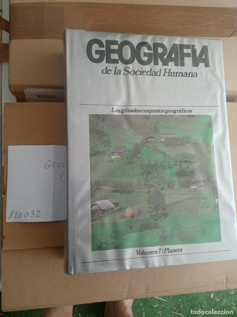 B&uuml;cher: VV AA - Geograf&iacute;a de la Sociedad Humana: 8 Vols.