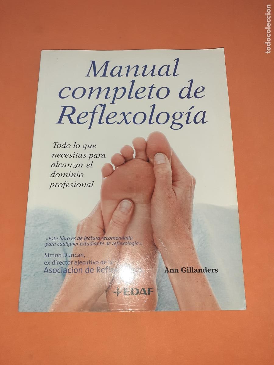 Libros: MANUAL COMPLETO DE REFLEXOLOGIA � MASAJES - ANN GILLANDERS - Foto 1
