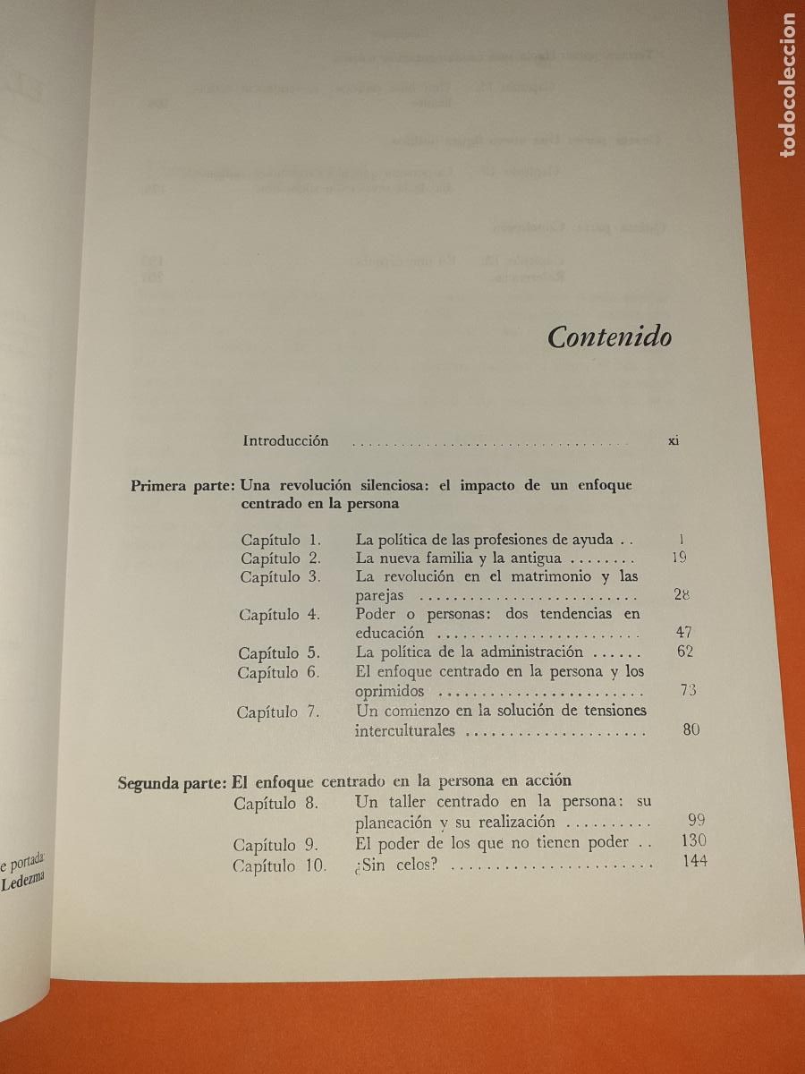 Libros: EL PODER DE LA PERSONA � PSICOLOGIA DIVULGATIVA - CARL ROGERS - Foto 3