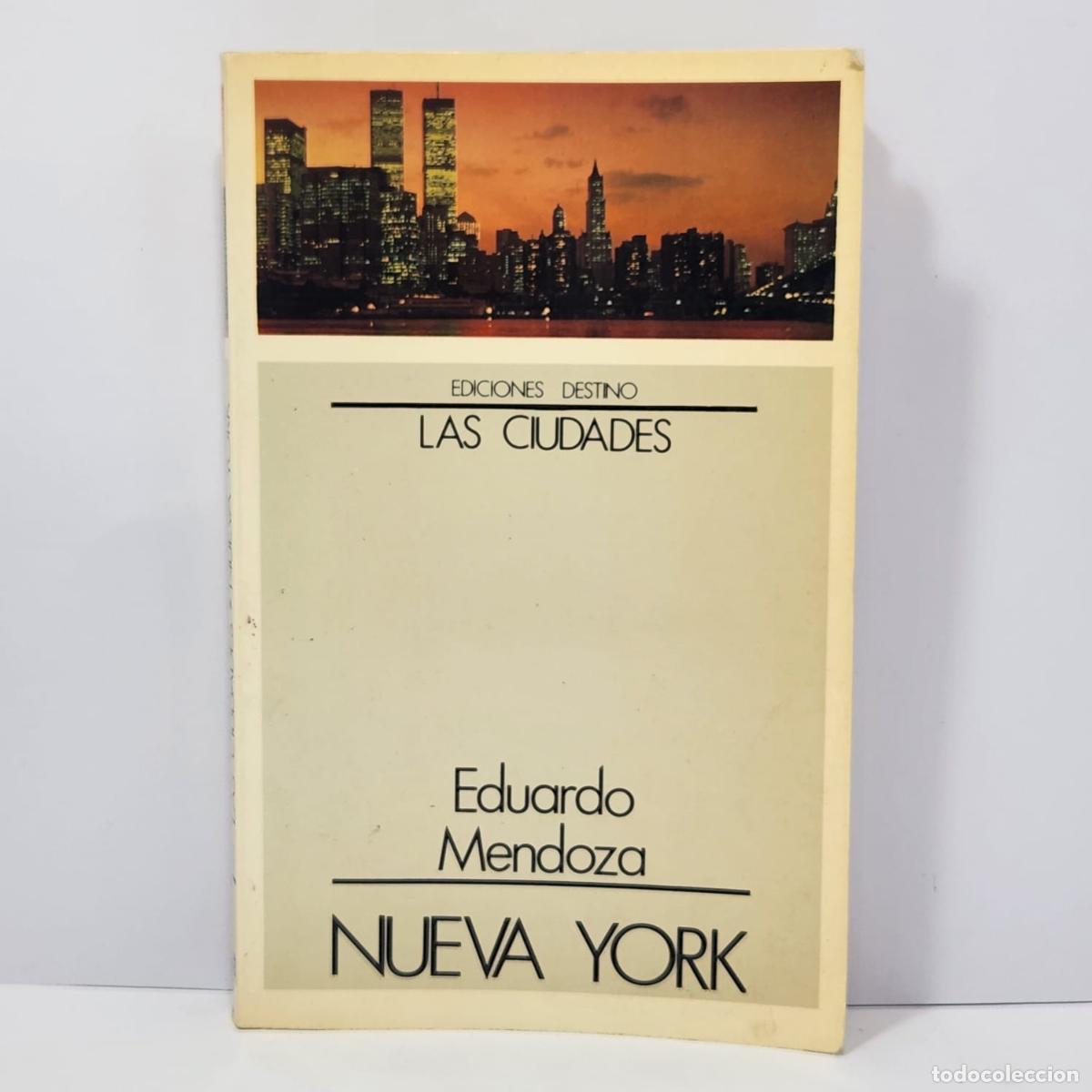 Libros: MENDOZA, Eduardo. - Nueva York. - Foto 1