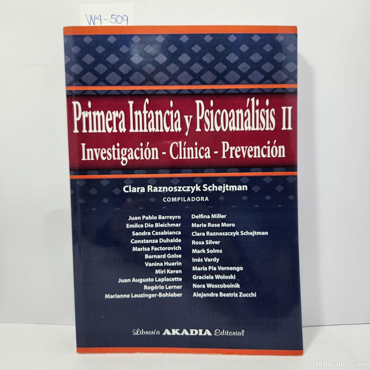 Libri di seconda mano: RAZNOSCZZYK SCHEJTMAN, Clara. - Primera infancia y psicoan&aacute;lisis II. Investigaci&oacute;n-Cl&iacute;nica-Prevenci&oacute;
