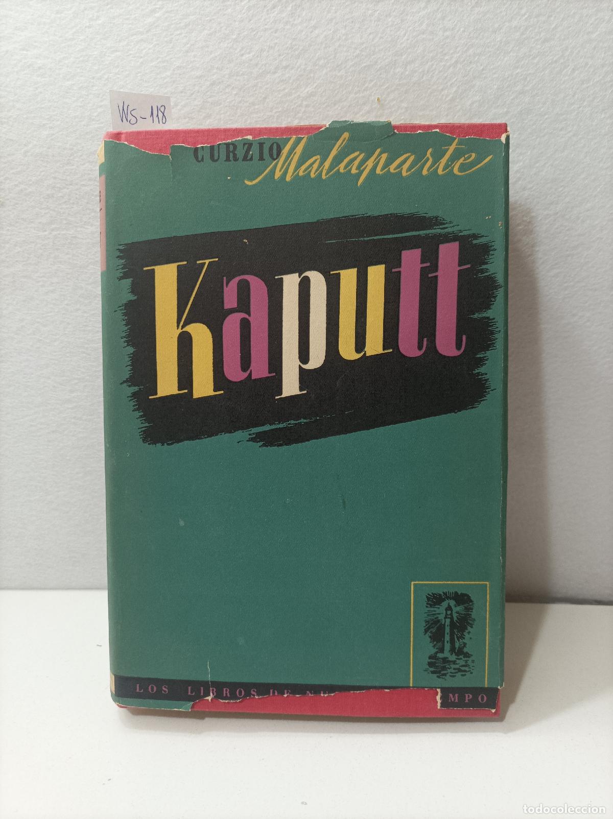 Libros: MALAPARTE, Curzio. - Kaputt. - Foto 1