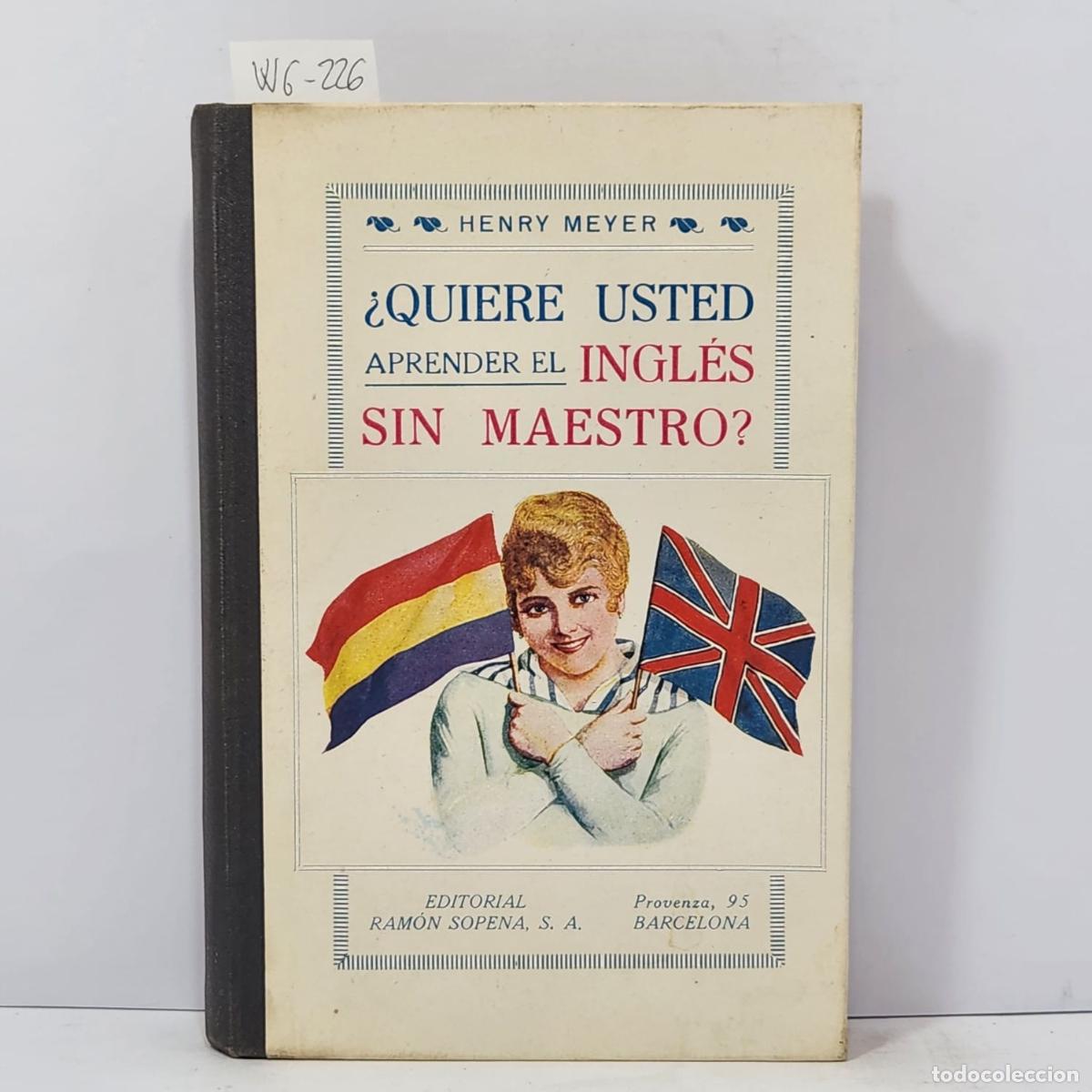 Livros em segunda m&atilde;o: MEYER, Henry. - &iquest;Quiere usted aprender el ingl&eacute;s sin maestro?