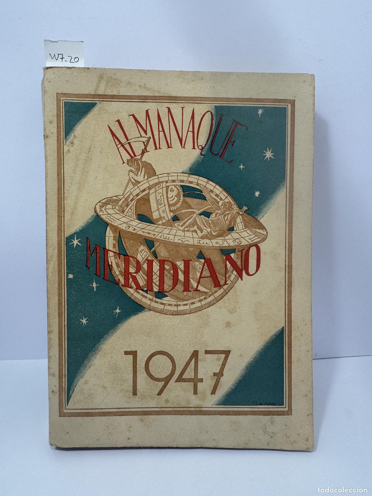 Libros: V.V. A.A. - Almanaque Meridiano 1947. - Foto 1
