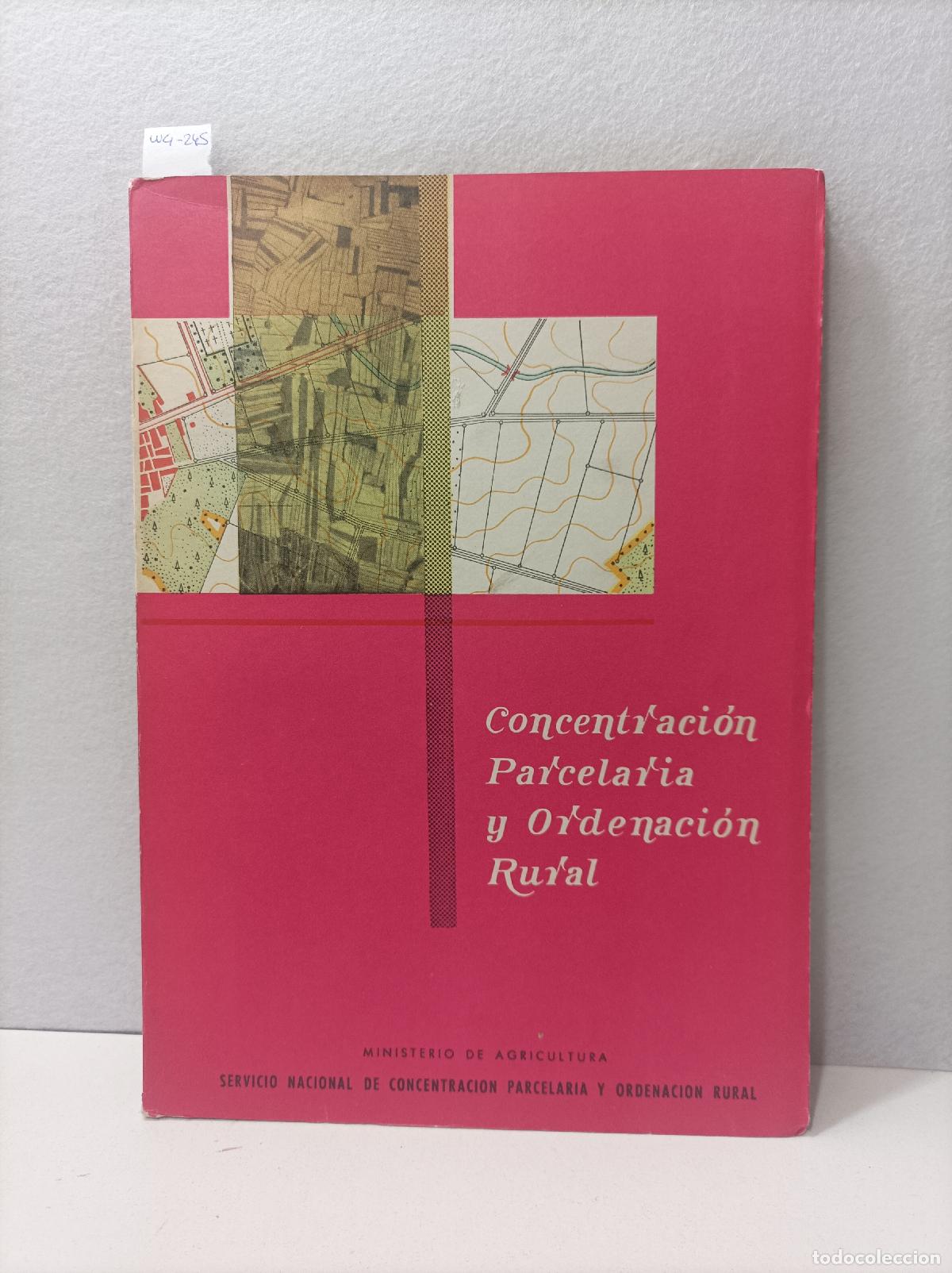 books: Autores varios. - Concentraci&oacute;n parcelaria y ordenaci&oacute;n rural. Serie monogr&aacute;fica n&uacute;mero 8.
