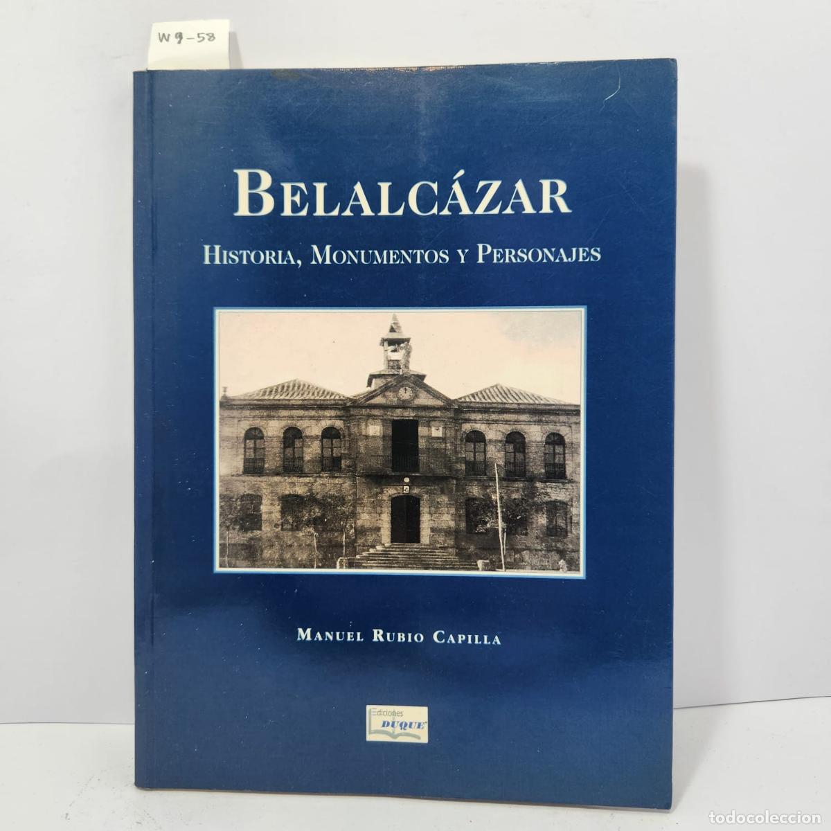 Libros: RUBIO CAPILLA, Manuel. - Belalc&aacute;zar. - Foto 1