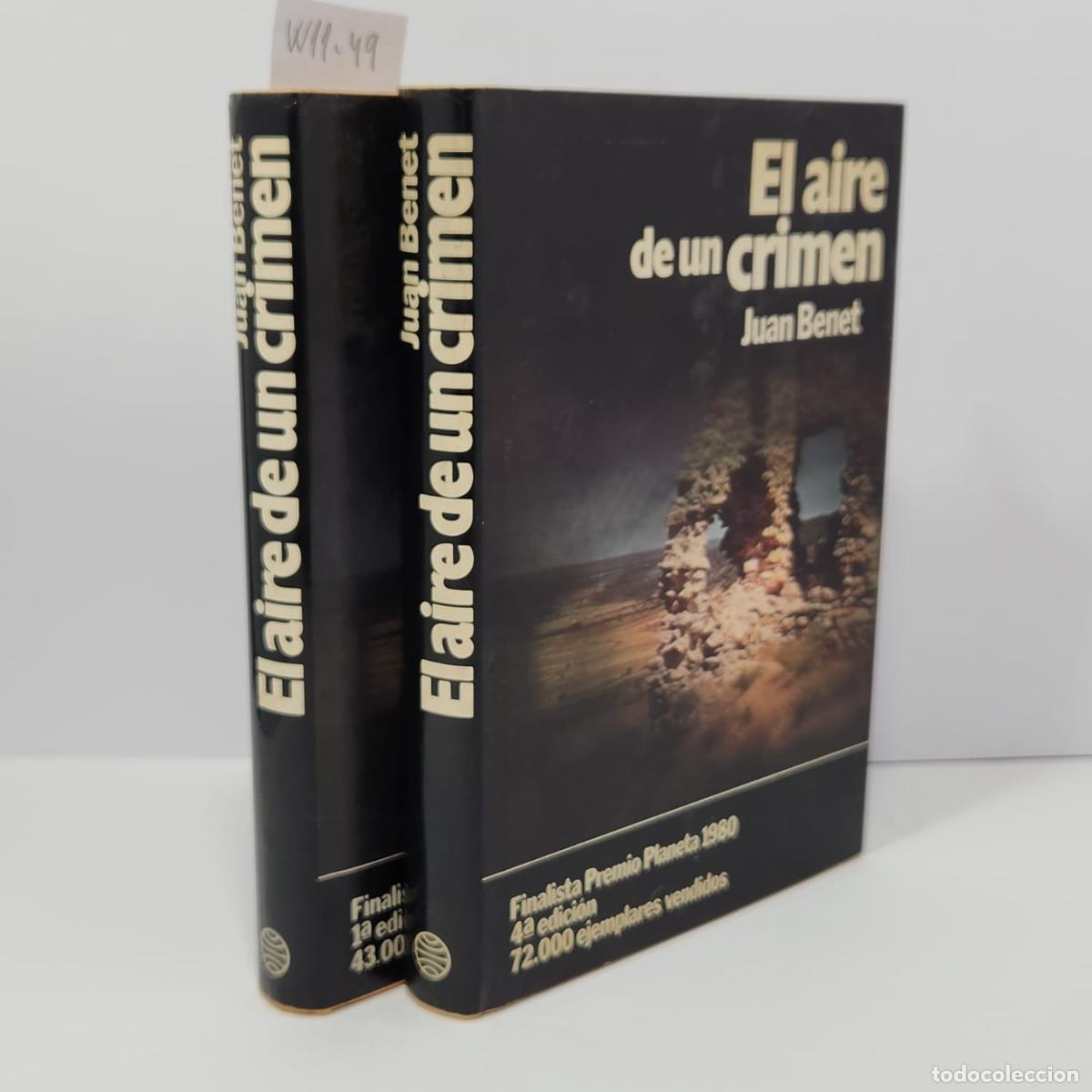Libros: BENET, Juan. - El aire de un crimen. - Foto 1
