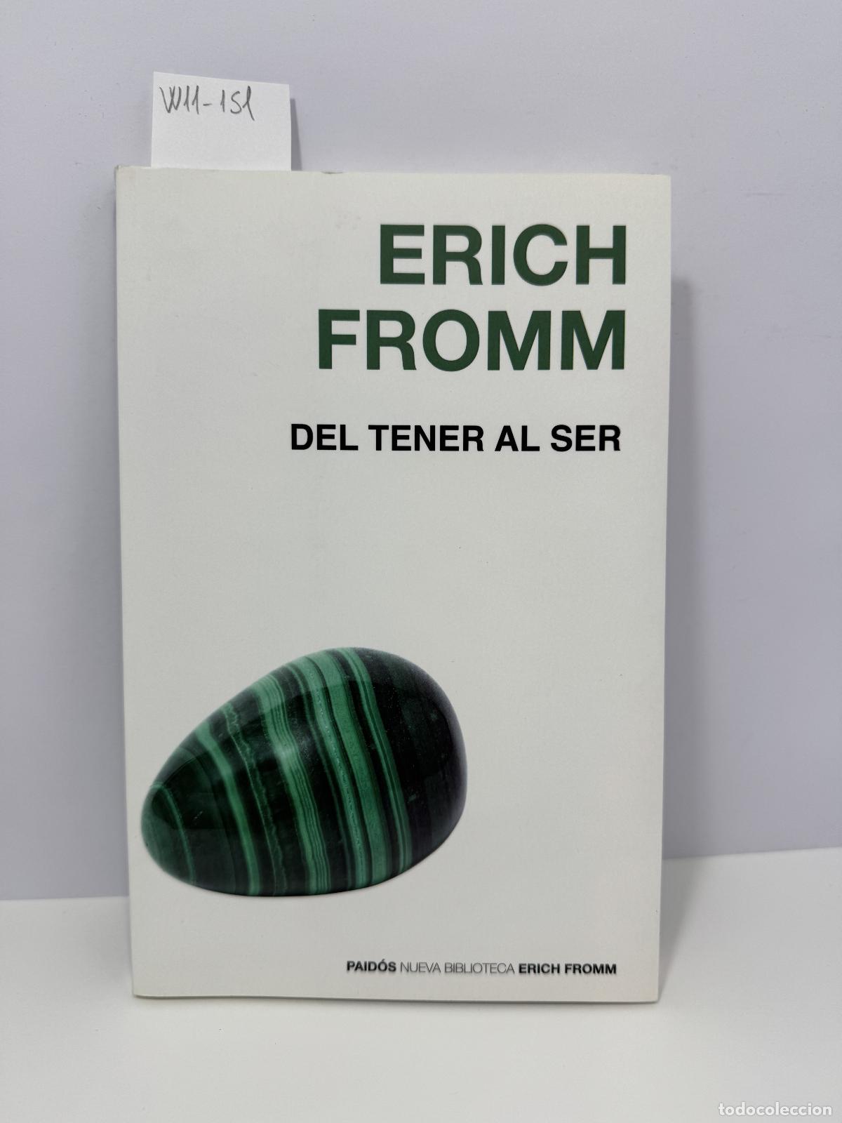 Libros: FROMM, Erich. - Del tener al ser. - Foto 1