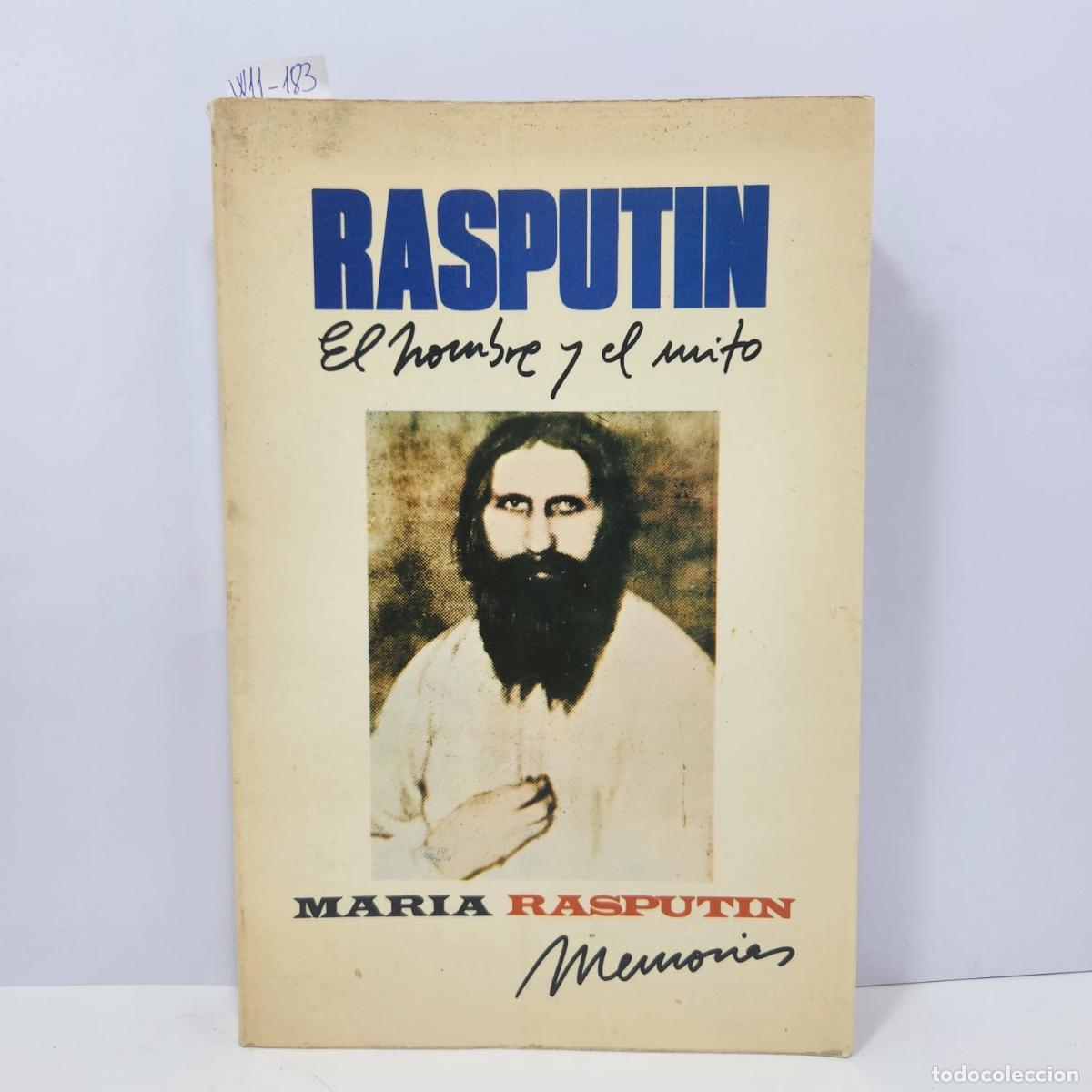 B&uuml;cher: RASPUTIN, Mar&iacute;a; BARHAM, Patte. - Rasput&iacute;n. El hombre y el mito.