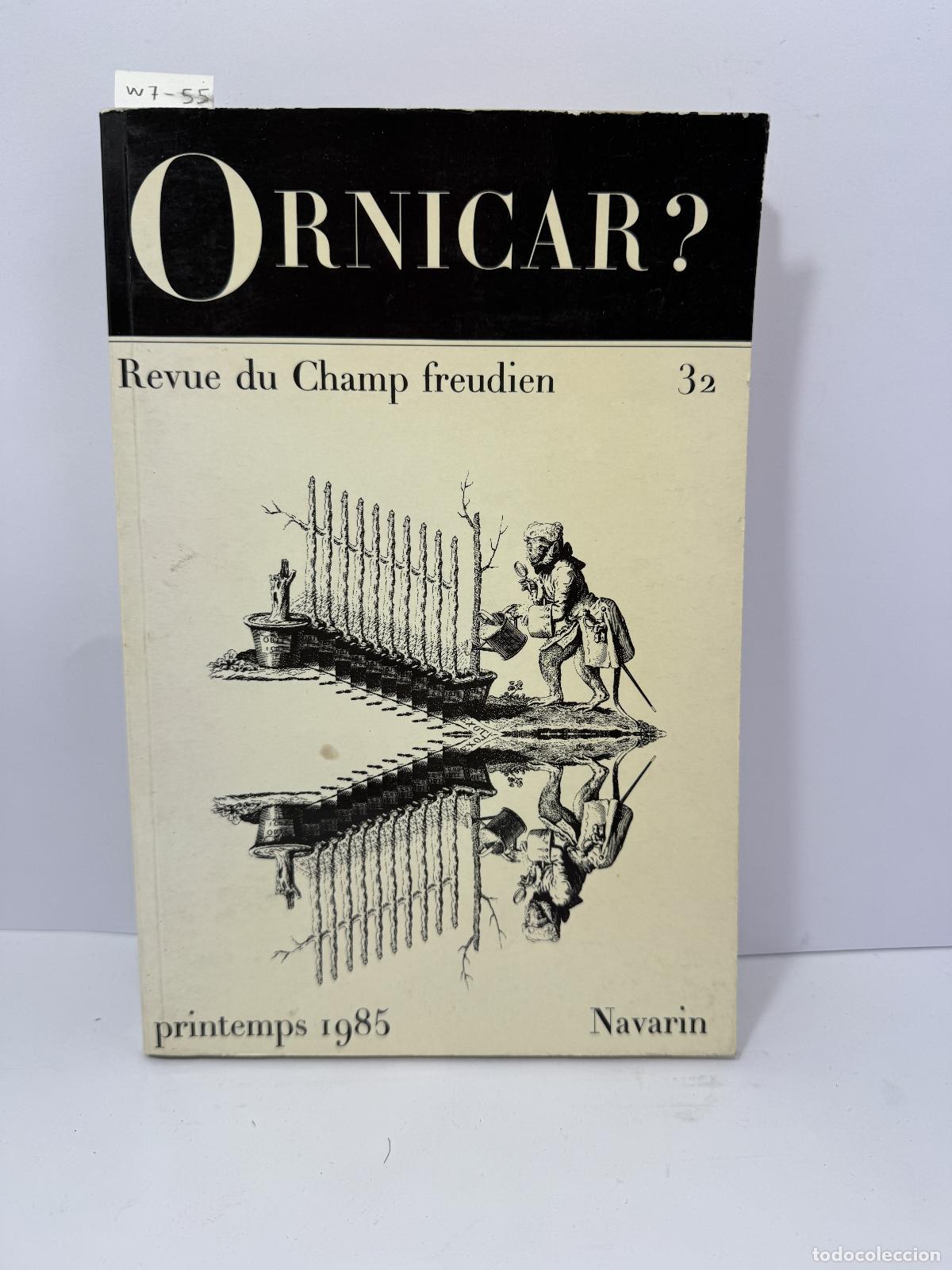 Libros: V.V. A.A. - Ornicar? Revue du Champ freudien.