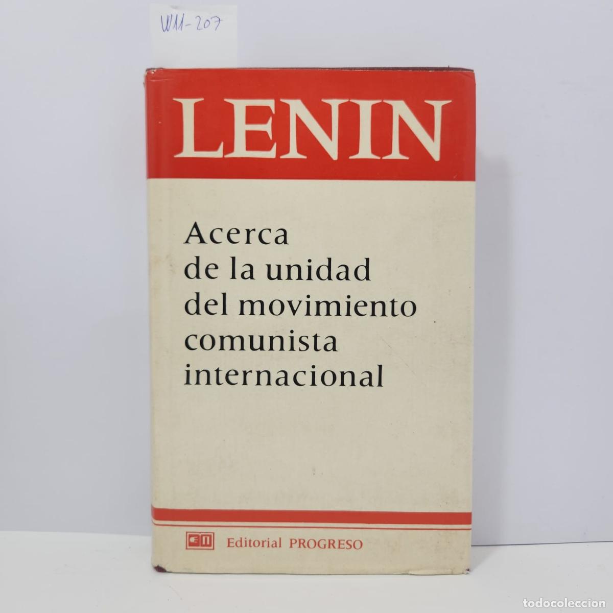 Libros: LENIN. - Acerca de la unidad del movimiento comunista internacional. - Foto 1