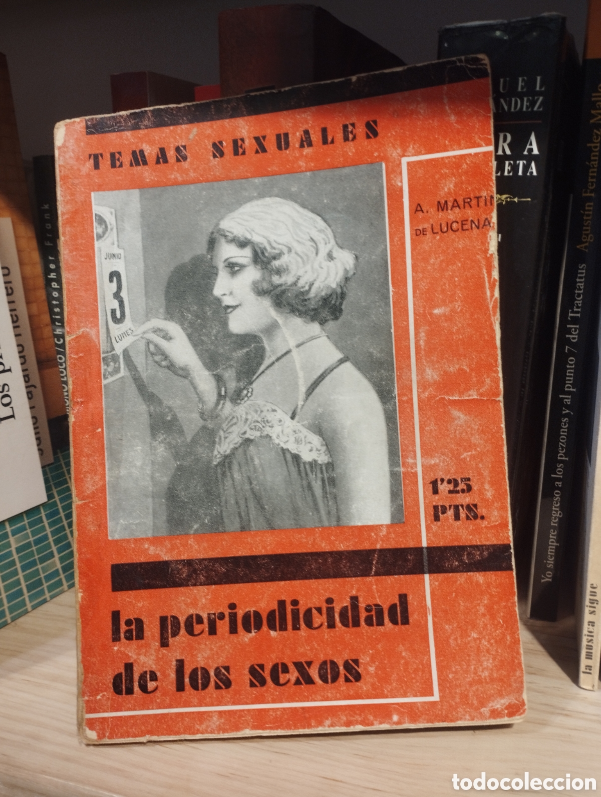 Libri di seconda mano: Temas sexuales, N. 28. La periodicidad de los sexos - A. Mart&iacute;n de Lucenay