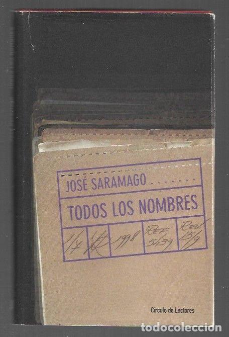 Libros: TODOS LOS NOMBRES - SARAMAGO, JOSE - Foto 1
