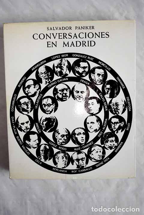 Libros: Conversaciones en Madrid.- P&aacute;niker, Salvador - Foto 1