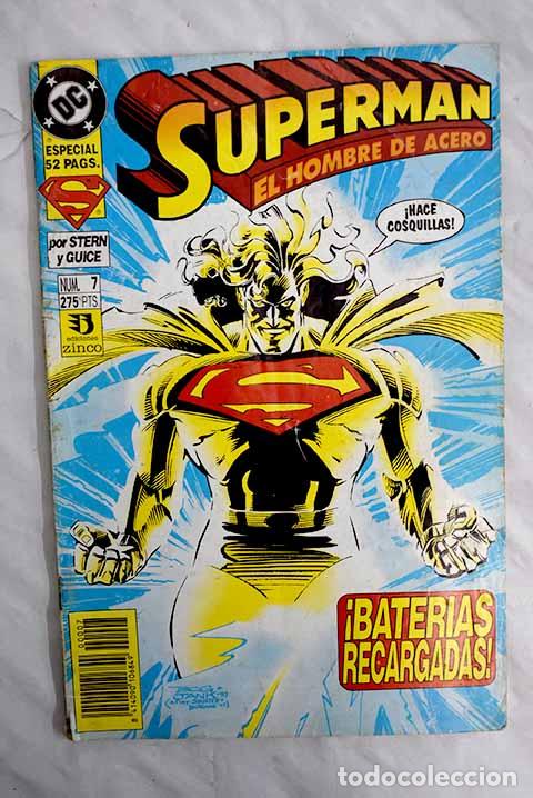 Libros: Superman: el hombre de acero, n&uacute;mero 7