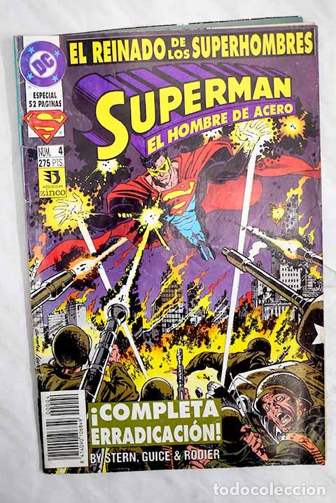 Libros: Superman: el hombre de acero, n&uacute;mero 4