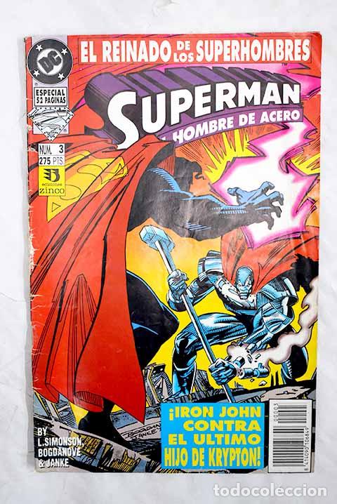 Libros: Superman: el hombre de acero, n&uacute;mero 3