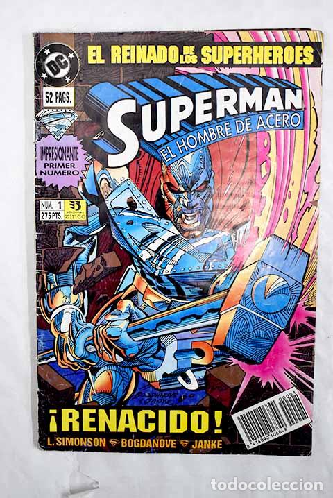 Libros: Superman: el hombre de acero, n&uacute;mero 1