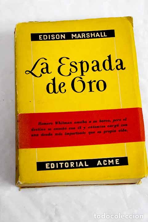Libros: La espada de oro: Marshall, Edison.- Marshall, Edison - Foto 1
