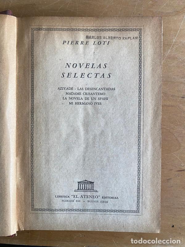 Libros: Novelas selectas - Loti, Pierre - Foto 1