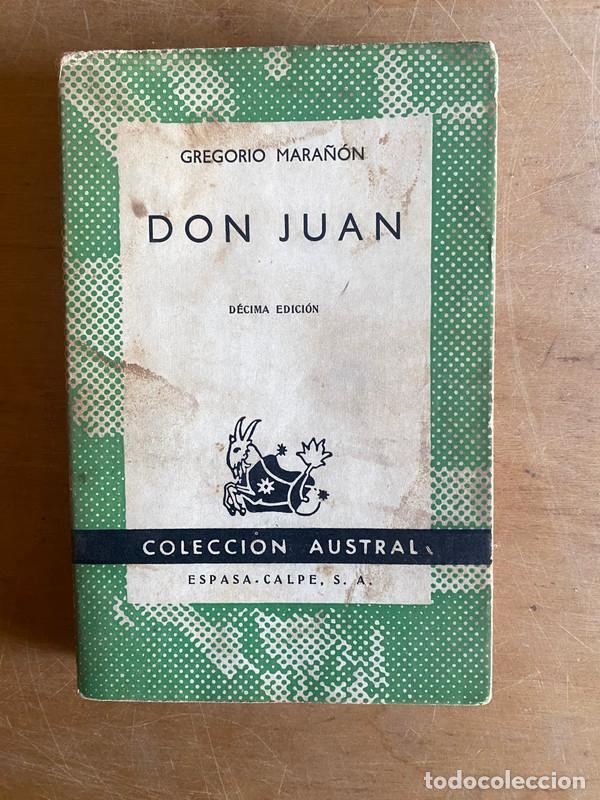 Libros: Don Juan - Mara&ntilde;on, Gregorio - Foto 1