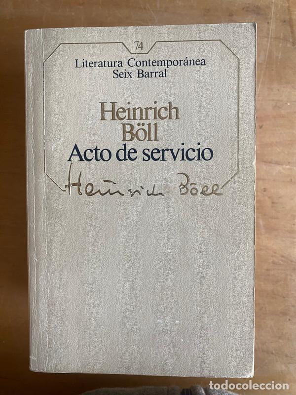 Libros: Acto de servicio - Heinrich, Boll - Foto 1
