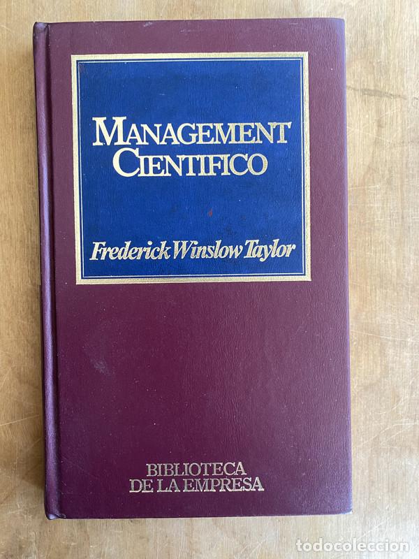 Libros: Management cientifico - Winslow Taylor, Frederick - Foto 1