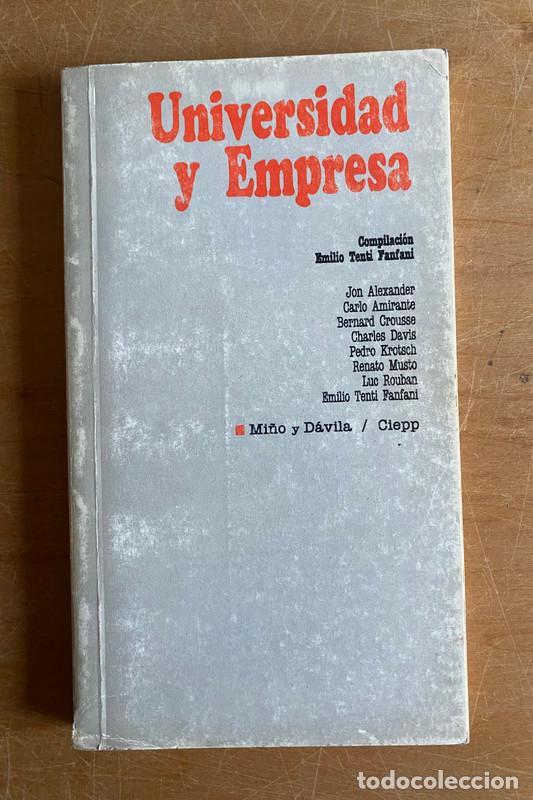 Livres: Universidad y Empresa - Alexander Jon; Amirante Carlo; Crousse Bernard; Davis Charles; - Krotsch Ped