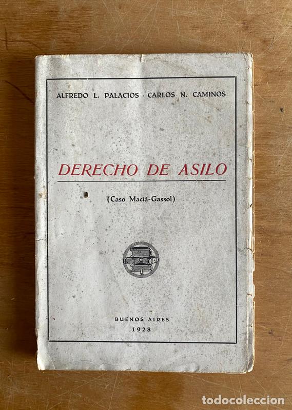 Libros: Derecho de Asilo - Palacios Alfredo; Caminos Carlos - Foto 1