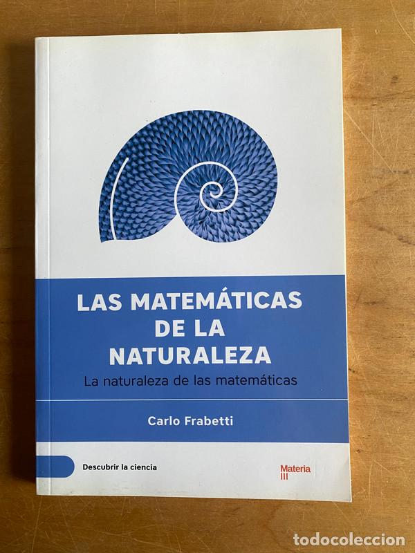Livros em segunda m&atilde;o: Las matematicas de la naturaleza - Frabetti Carlo