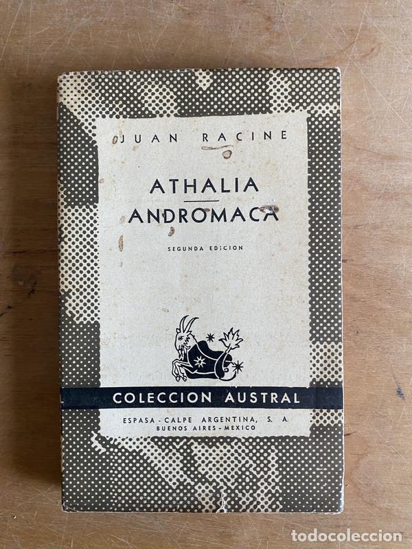 Libros: Athalia. Andr&oacute;maca - Racine Juan - Foto 1