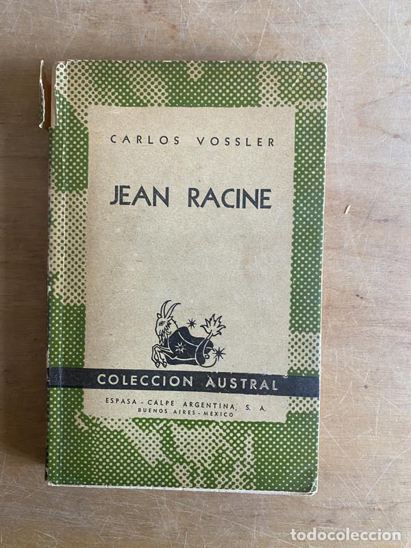 Libros: Jean racine - Vossler Carlos - Foto 1