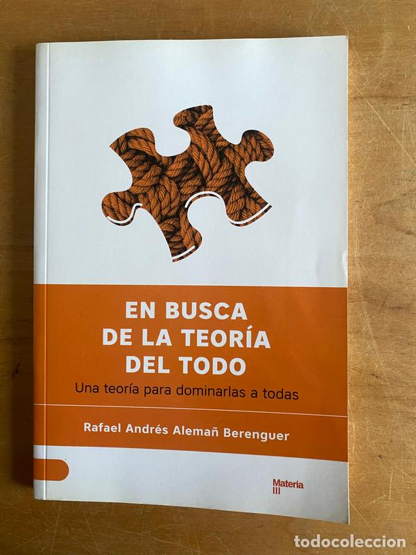 Livros em segunda m&atilde;o: En busca de la teoria del todo - Alema&ntilde; Berenguer Rafael Andres