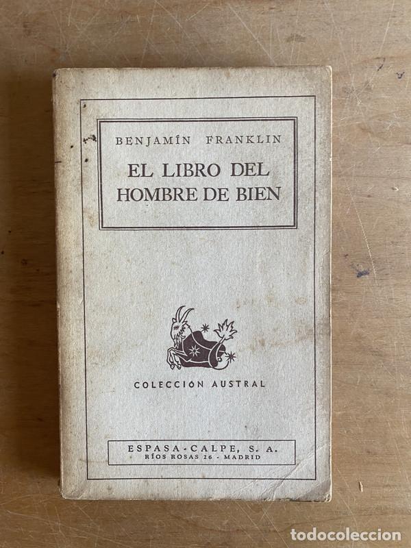 Libros: El libro del hombre de bien - Franklin Benjam&iacute;n - Foto 1