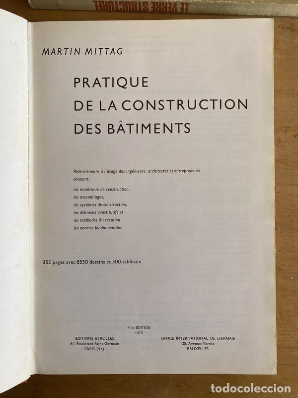 Libros: Pratique de la construction des b&acirc;timents - Mittag Martin - Foto 1