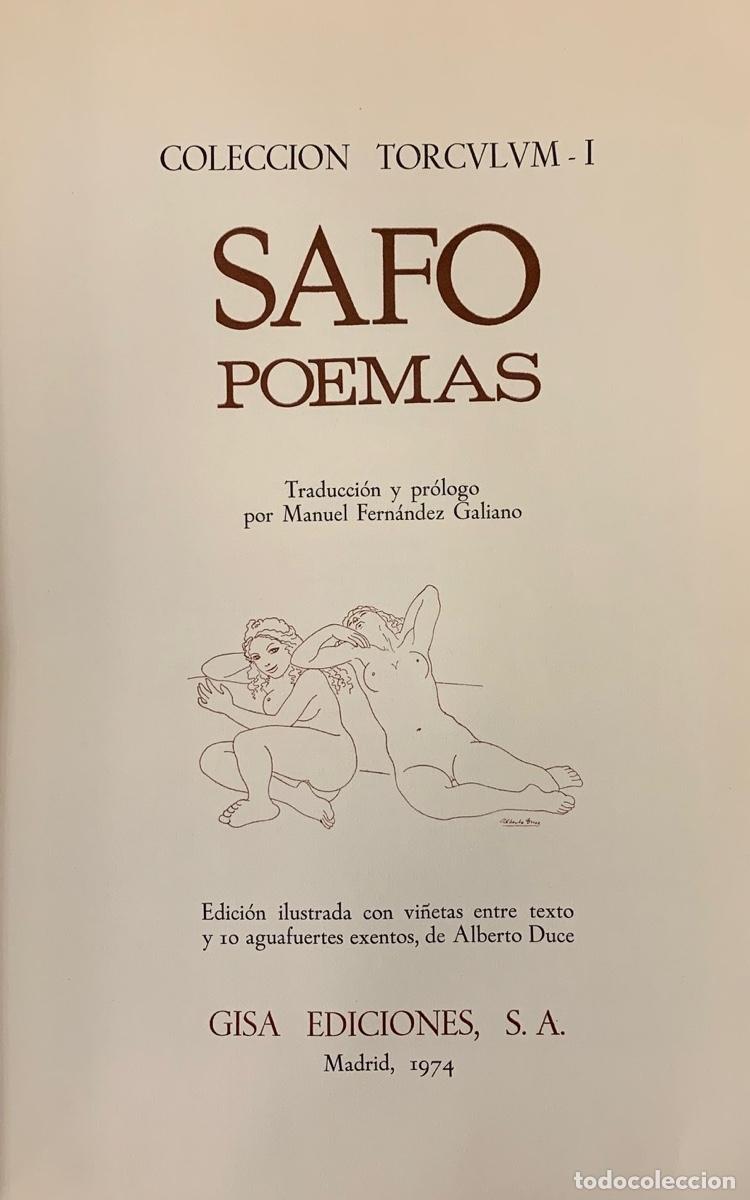 Libros: Poemas - Safo - Foto 2