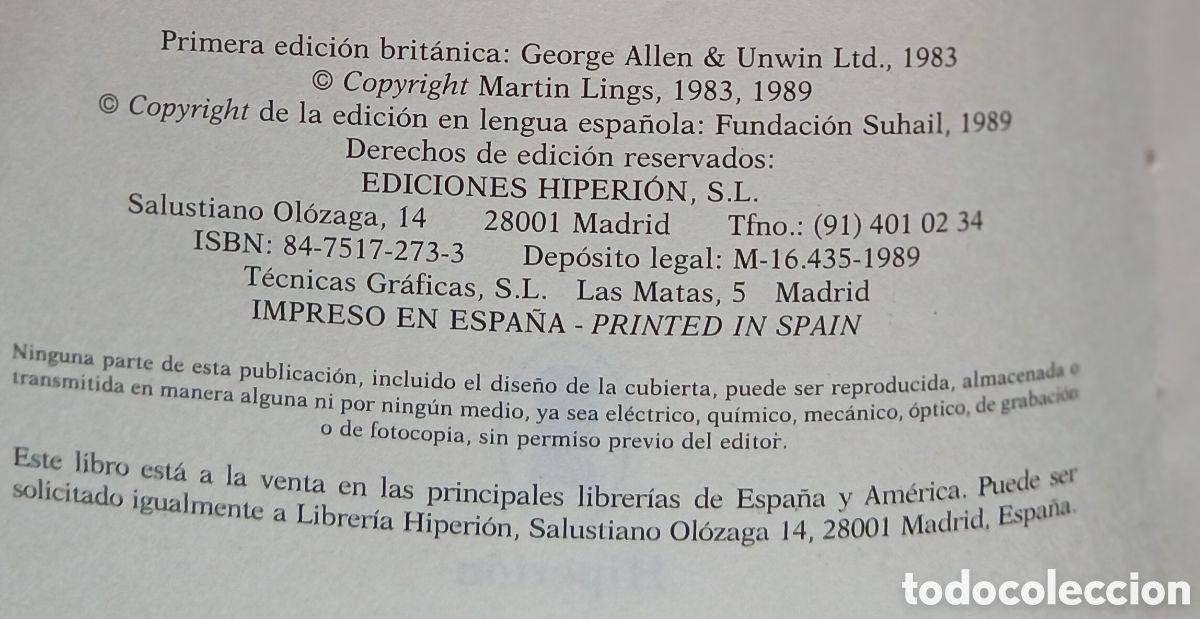 Libros: Muhammad, Mart&iacute;n Lings - Foto 4