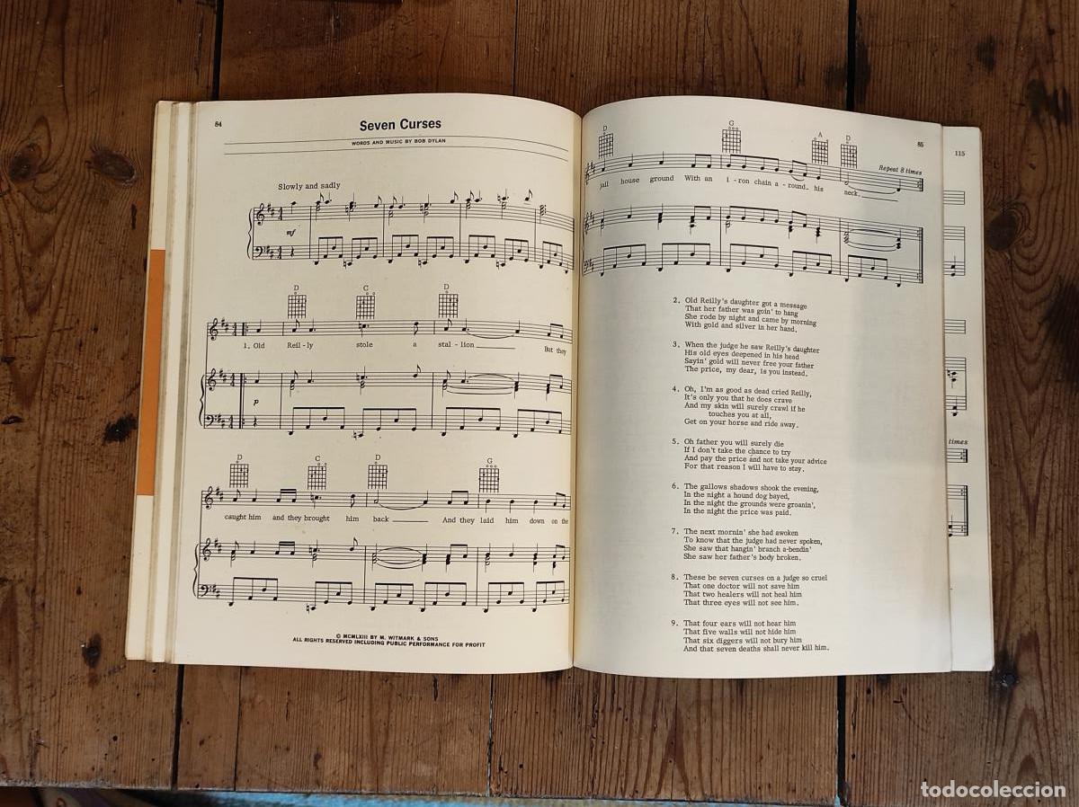 Libros: Bob Dylan Song Book - - Foto 2